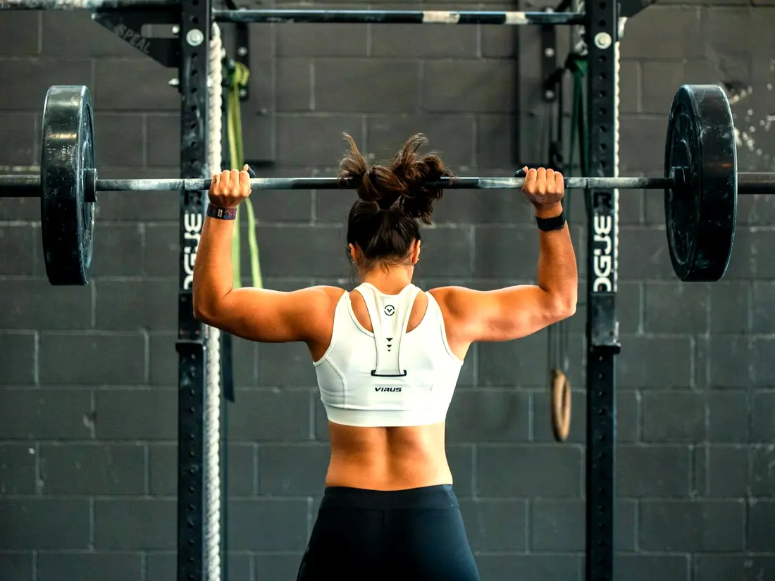A member mid-lift